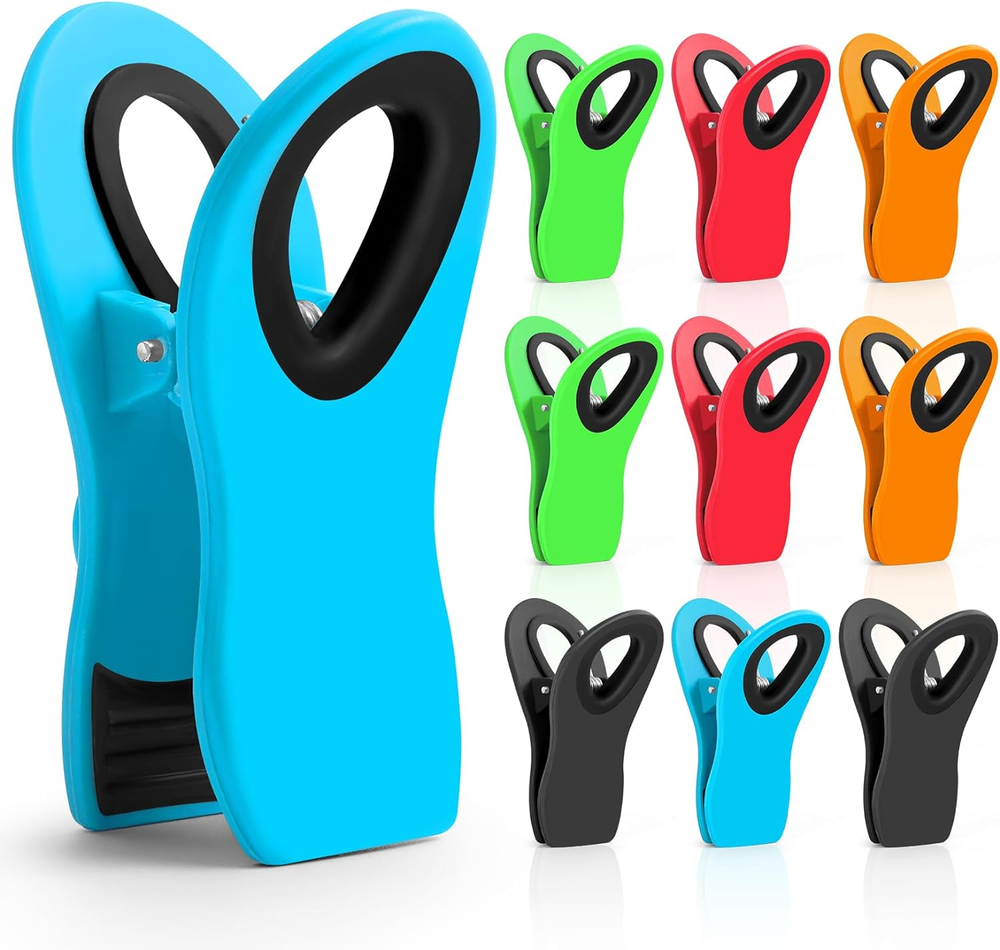 10 Pack Chip Clips, Bag Clips, Chip Clips Bag Clips Clips, Bag Clips for Storage