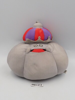 Metal King Slime Dragon Quest MB1312 2002 Plush 8'' Toy Doll Japan