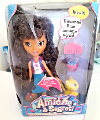 Talking Doll Friends and Secrets White Gig Precious Games Vintage Rare