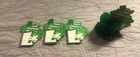 Vintage St. Patrick's Day Honeycomb Tissue Decoration Small Hallmark 4"