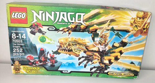 LEGO NINJAGO 70503 The Golden Dragon - Box Manual INCOMPLETE SET READ