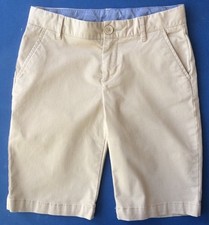 VERY NICE! 'GAP KIDS' KHAKI/TAN SZ 14 SHORTS/UNIFORM W/ ADJ WAIST