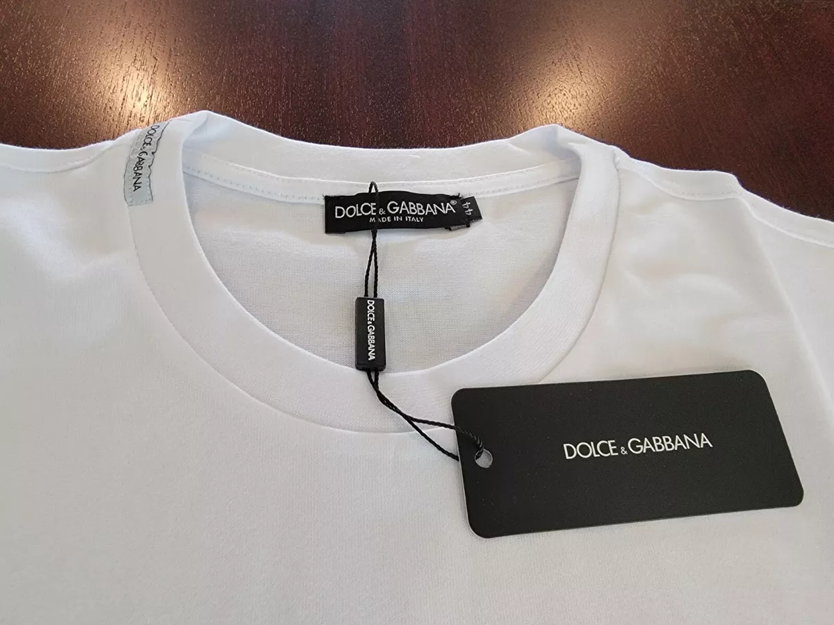dolce & gabbana Jersey T-shirt with Made in Italy print