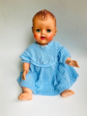 American Character Little Ricky Baby Boy Doll Molded Hair 21” 1953 I Love  Lucy