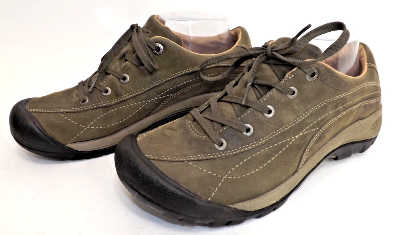 Scarpe da trekking KEEN Toyah # 53001 in pelle oliva donna taglia 9