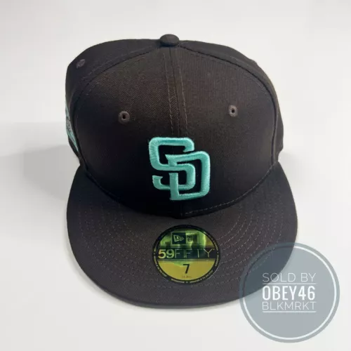 New Era 59Fifty San Diego Padres Padres Mint Chocolate Fitted Hat - 7
