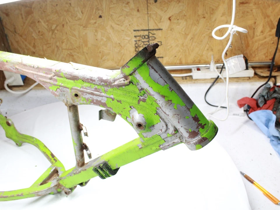 86-87 Kawasaki KX80 KX 80 1986 cuadro comp chasis 32002-1826 Foto 4 de 4