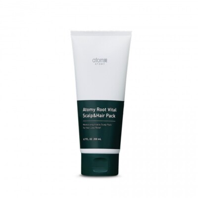 Atomy Root Vital Scalp & Hair Pack For Hair Loss Relief Moisturize 200ml NEW