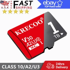 Memory Card TF Card Micro SD Card Mini SD Card 64GB 128GB 256GB 1TB Class 10 Lot