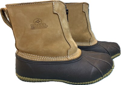 EUC: Redhead Women's 200 Gram Thinsulate Front Zip Duck Boots Size 7