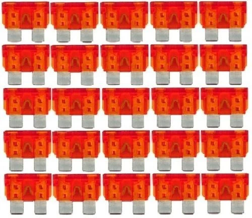 DNF 25 PACK 5 AMP ATC BLADE STYLE 12V FUSE CAR/ RV/ BOAT/ AUTO - SHIPS TODAY!