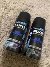New Two Axe Premium Body Spray Mini Travel Size 1 Oz Each