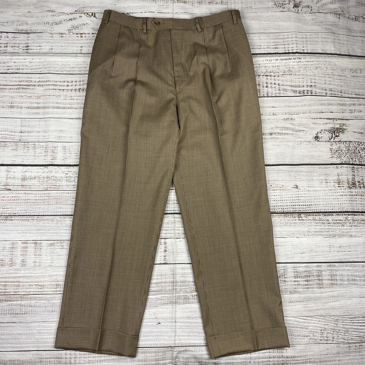 Pleated Trousers Ralph Lauren Wool Slacks 90s Polo By Ralph Lauren