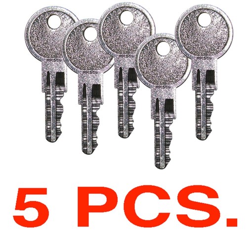 (5) PK556 Keys Fit Ford New Holland Skid Steer Skidsteer Lull New Yale