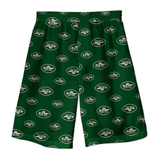 Outerstuff NFL Kids (5-7) New York Jets Boys Fleece Pajama Lounge Shorts