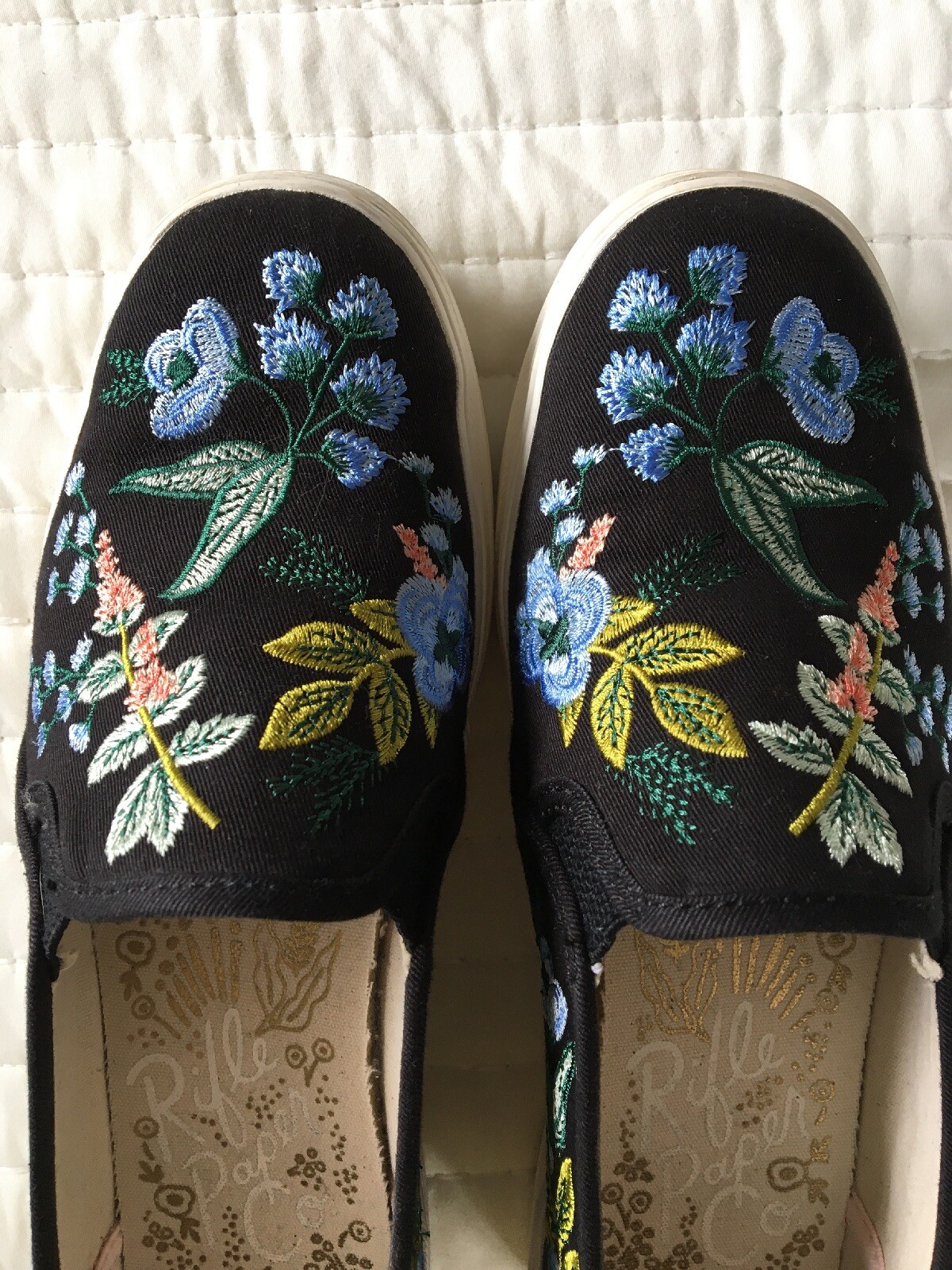 keds embroidered herb garden