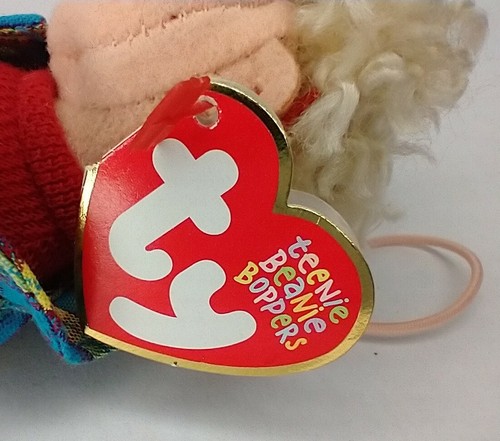 2002 TY Teenie Beanie Boppers Rugged Rusty Stuffed Doll - Picture 9 of 12