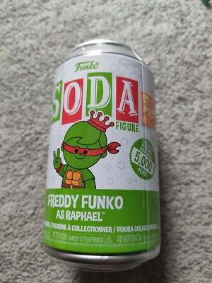 Funko Pop Soda Freddy As Raphael 5000st Tmnt Mit Folie Fundays Camp