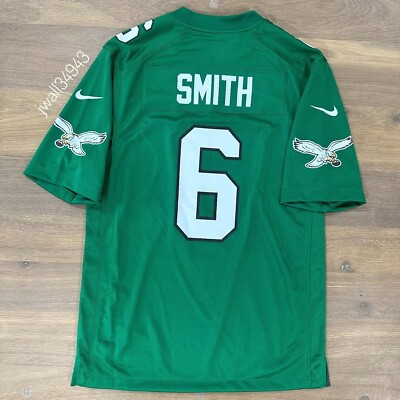 Authentic Nike DeVonta Smith Men's Kelly Green Philadelphia