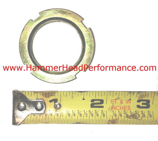 Slotted Spanner (ROUND) Nut, M30 x 1.5 mm, Steel eBay