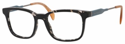 Tommy Hilfiger 1351 JX2 50mm Black Havana Bge Men Rx EYEGLASSES OPHTHALMIC Frame