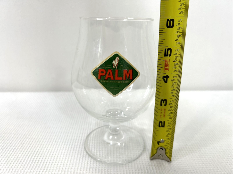 Palm Belgian Ale Snifter Tulip Glass 16 Oz Beer Barware Fine Stemware