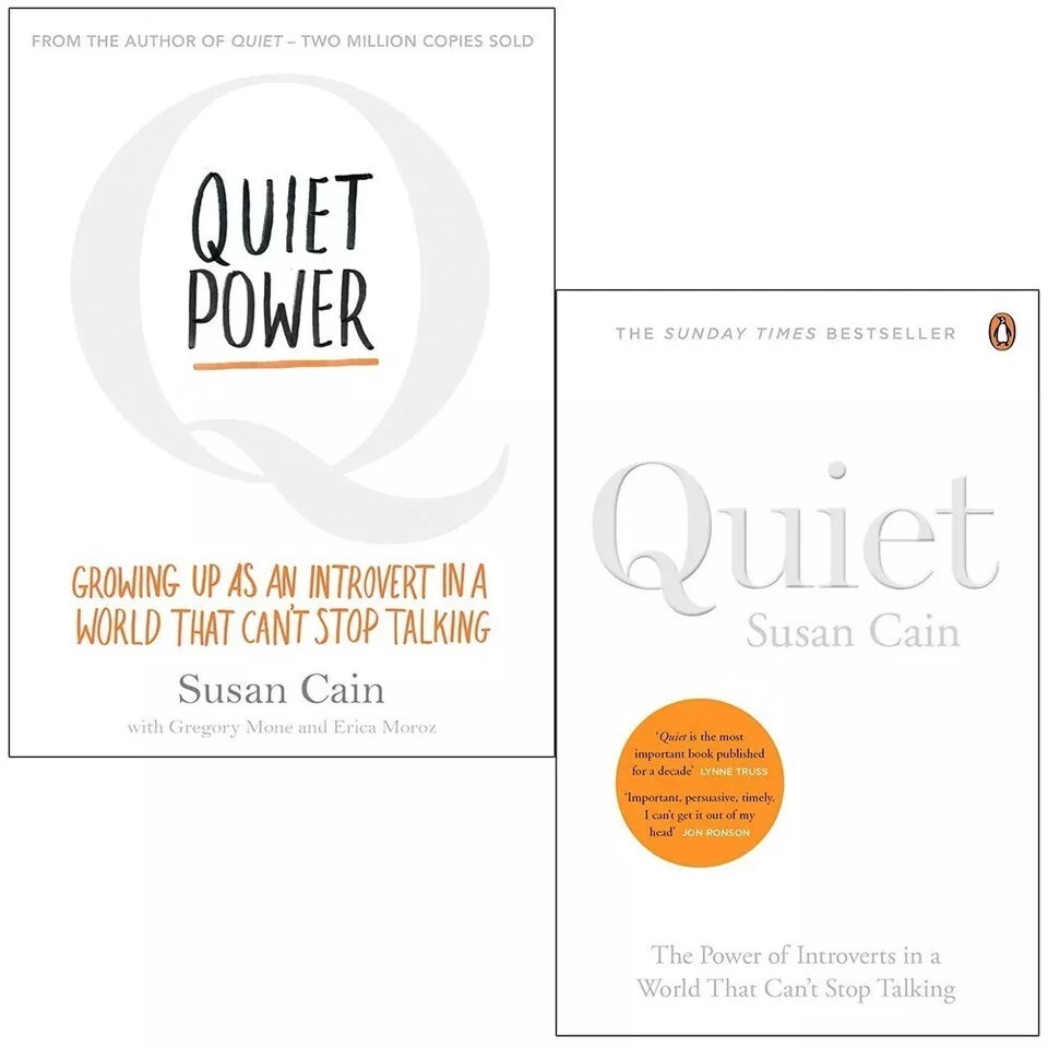 Quiet Power & Quiet The Power of Introverts by Susan Cain 2 Books Collection Set