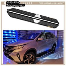 2 piezas aptas para estriberas Ford Explorer 2020-2023 con barra de peldaño lateral de luz LED