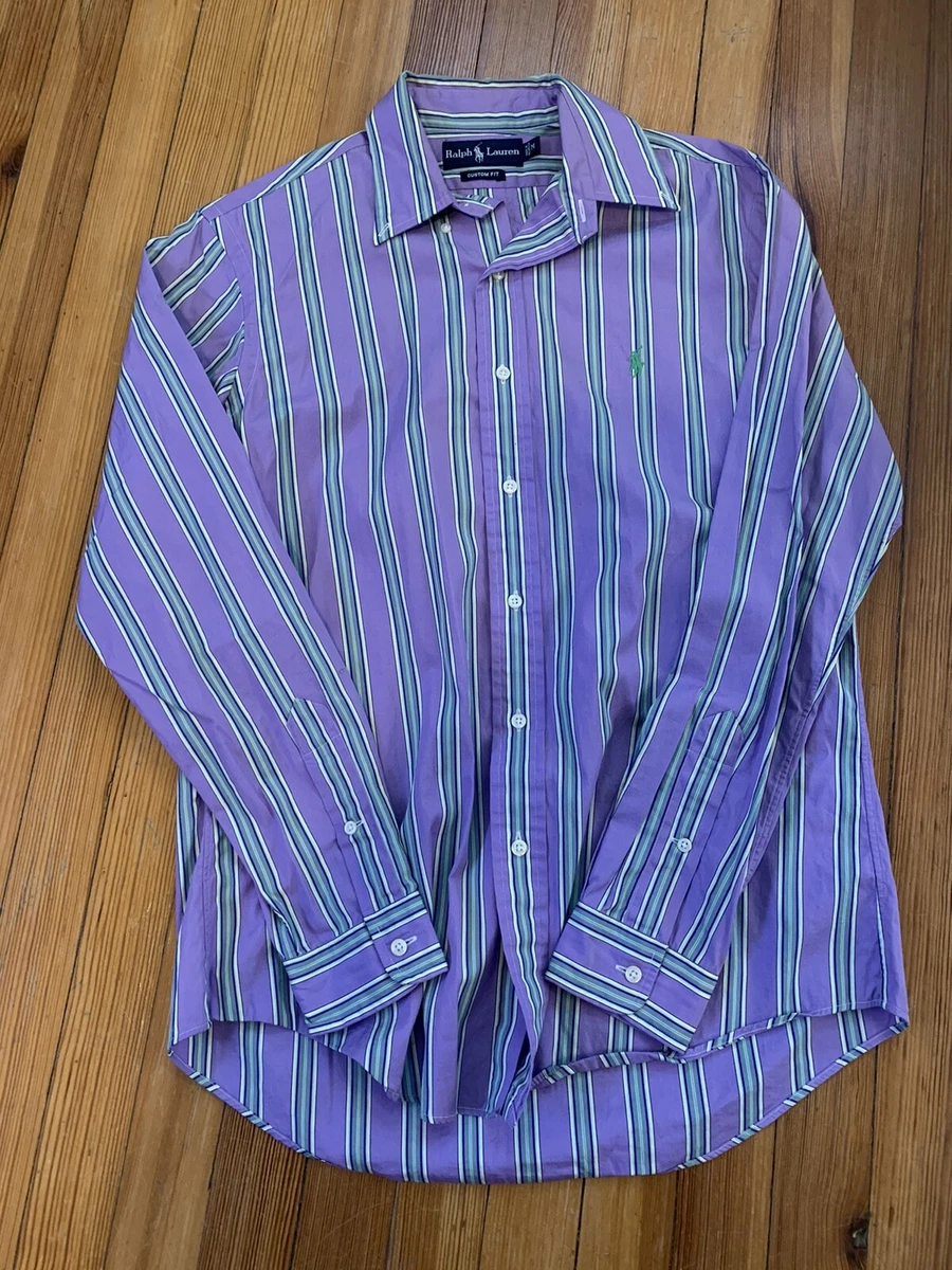 Purple polo button down shirts clearance