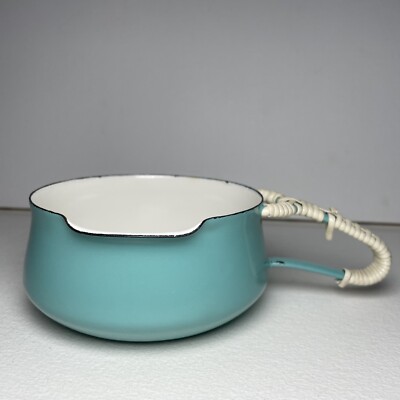 DANSK Kobenstyle ソースパン 青 Dansk 2 Cup Turquoise Blue Koben Style Sauce Gravy Butter Warmer