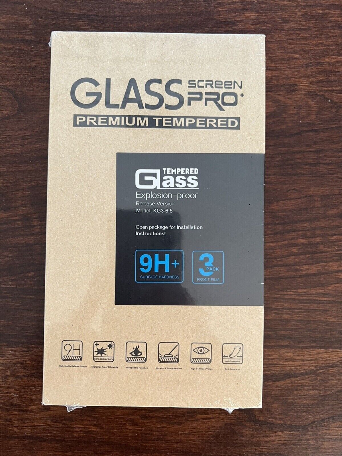 3 Pack Screen Protector Glass Screen Pro For iPhone XR11 KG3-6.5 