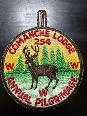 COMANCHE 254 PILGRIMAGE LODGE ORDER OF THE ARROW BOY SCOUT OA BSA (ESBSPT24)