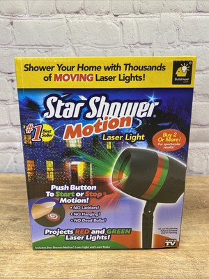 BulbHead Star Shower Motion Laser 