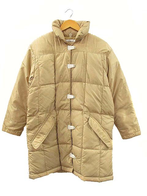 Japan Used Fashion] Gerry 80S Slope Coat Down Made In Usa Beige 
