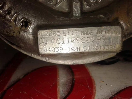 704059 Turbocompresor para MERCEDES-BENZ VITO MIXTO (639) * 163264 - Imagen 2 de 6