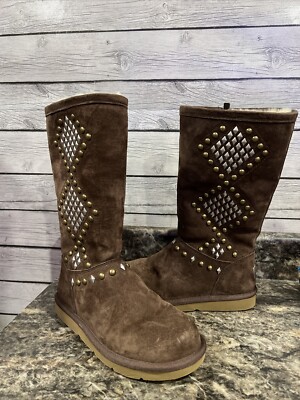 靴 UGG Australia leather studs boots s-l400.jpg