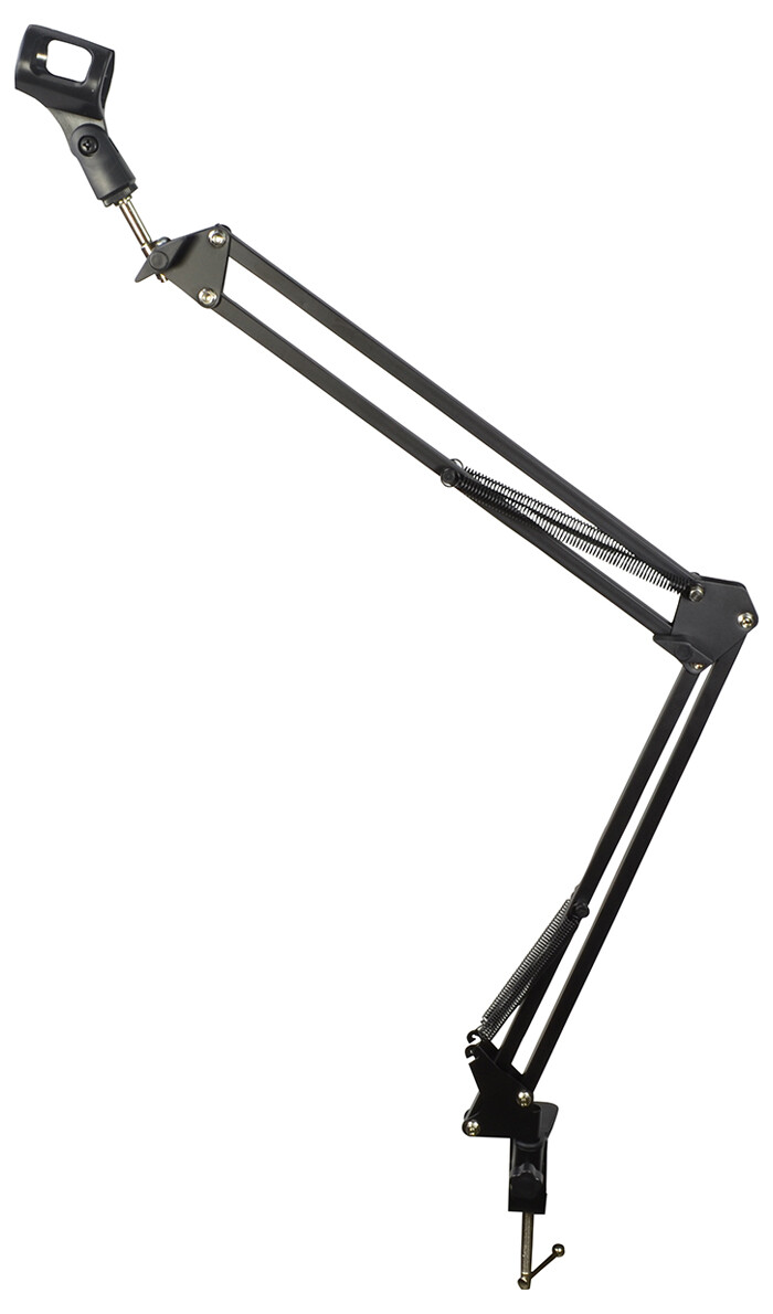 Studio Mic Adjustable Stand With Fully Adjustable Arm & Clamp