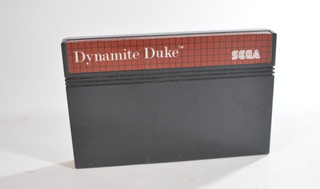 Dynamite Duke Master System Sega Game rétrogaming  PAL original authentic