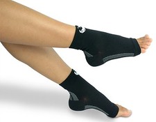 Foot Compression Sleeves - 2-Piece Pair of Ankle Sleeve