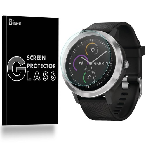 [2er-Pack Bisen] Hartglas Displayschutzfolie für Garmin Vivoactive 3 Music - Bild 1 von 4