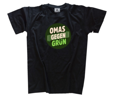 Omas gegen Grün Diktatur Protest DTF-Druck T-Shirt,Girlie,Longsleeve,Hoodie