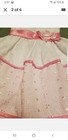 bonnie jean girls 8 pink & white dress sleeveless great for holiday birthday wed — photo 2