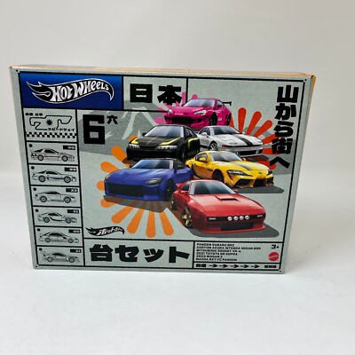 NEW! 2024 Japanese 6 Pack JDM Cars * 2024 Hot Wheels Japanese JDM