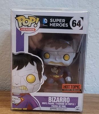 Funko Pop! DC Heroes Bizarro Superman Shared SDCC Convention 2023 Vinyl Figure Collectibles