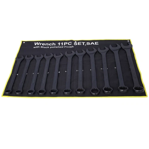 11-piece 1-5/16'' to 2''Jumbo Combination Wrench Set extra large SAE,Black Oxide - Picture 9 of 23