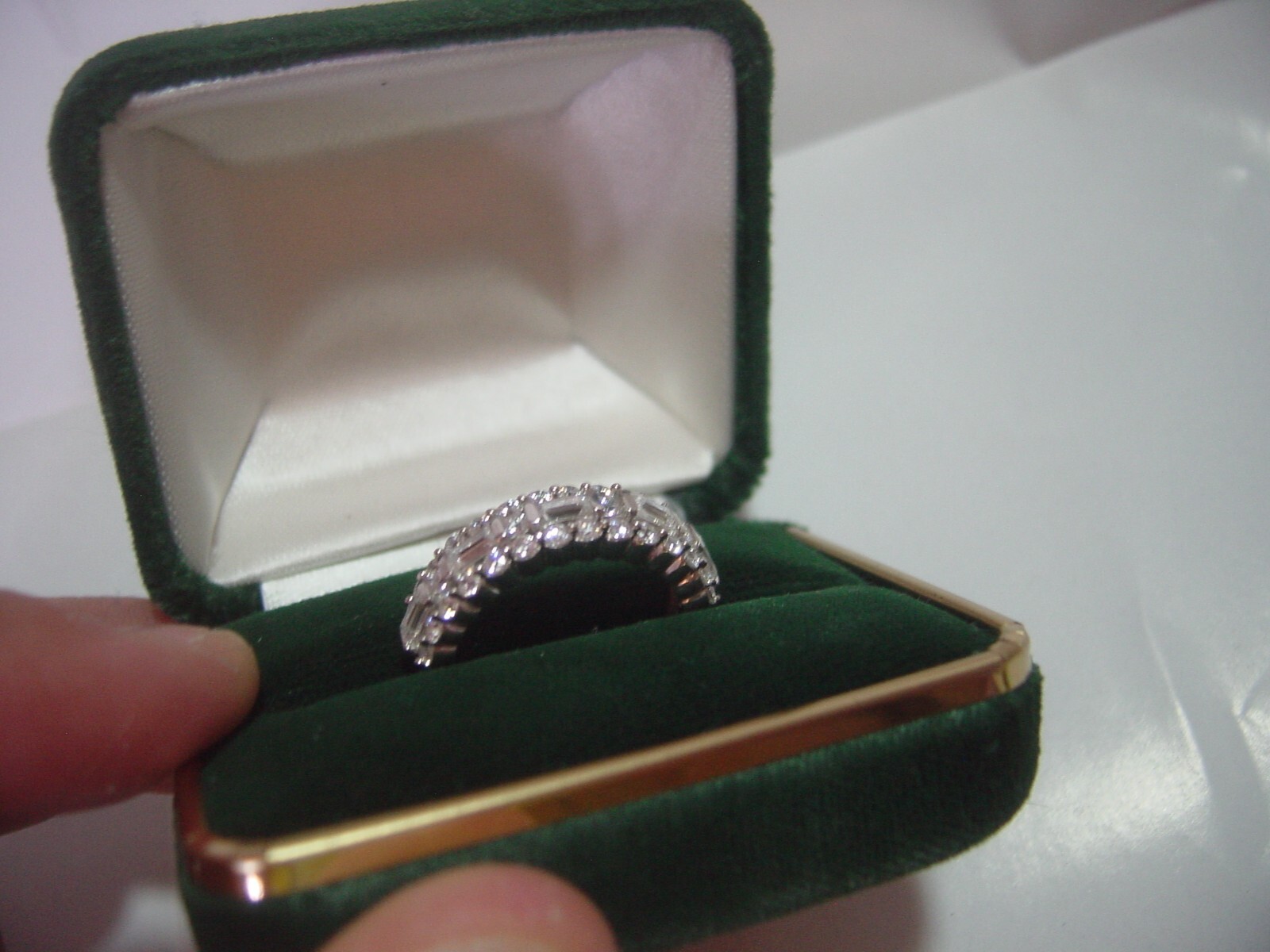 VINTAGE BEAUTIFUL SOLID SILVER RING-MAGNIFICENT S… - image 9