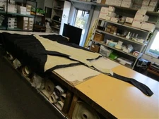 G3 ELITE3 25 C (2010 - 2011) BOW BIMINI TOP & BOOT 43447-00 BLACK & TAN BOAT