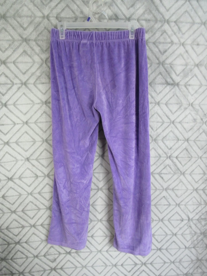 Blassport Pants Size M Purple Elastic Waist Casual Lounge Exercise - Image 3 of 3