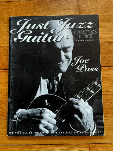Vintage Just Jazz Guitar Magazine Collector's Edition June 1996 Joe Pass