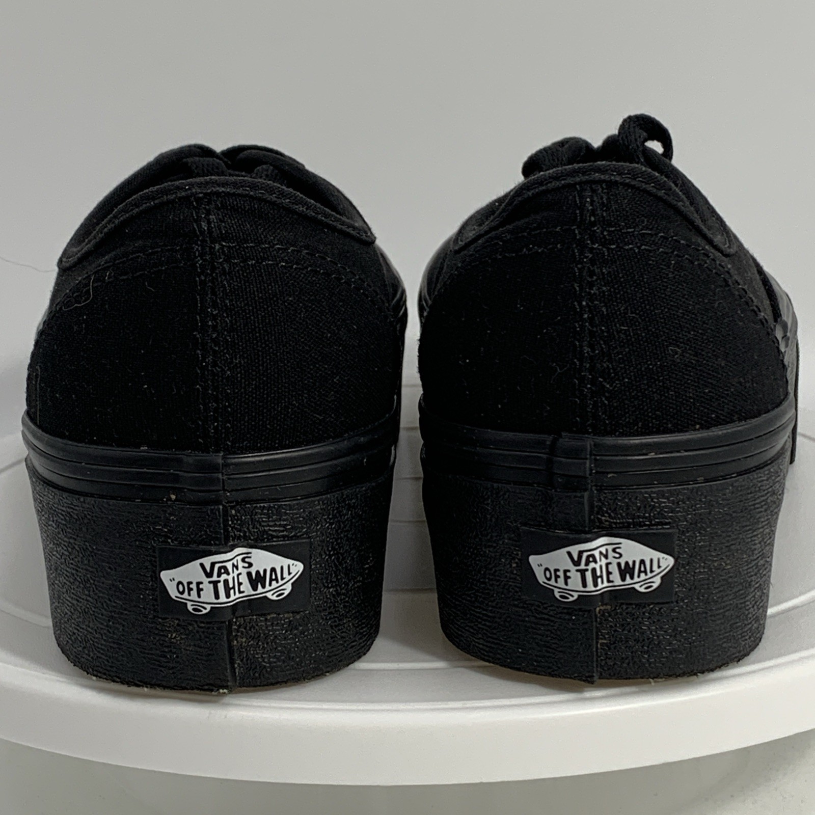 VANS Canvas Stackform Platform Sneakers Womens 9 … - image 4